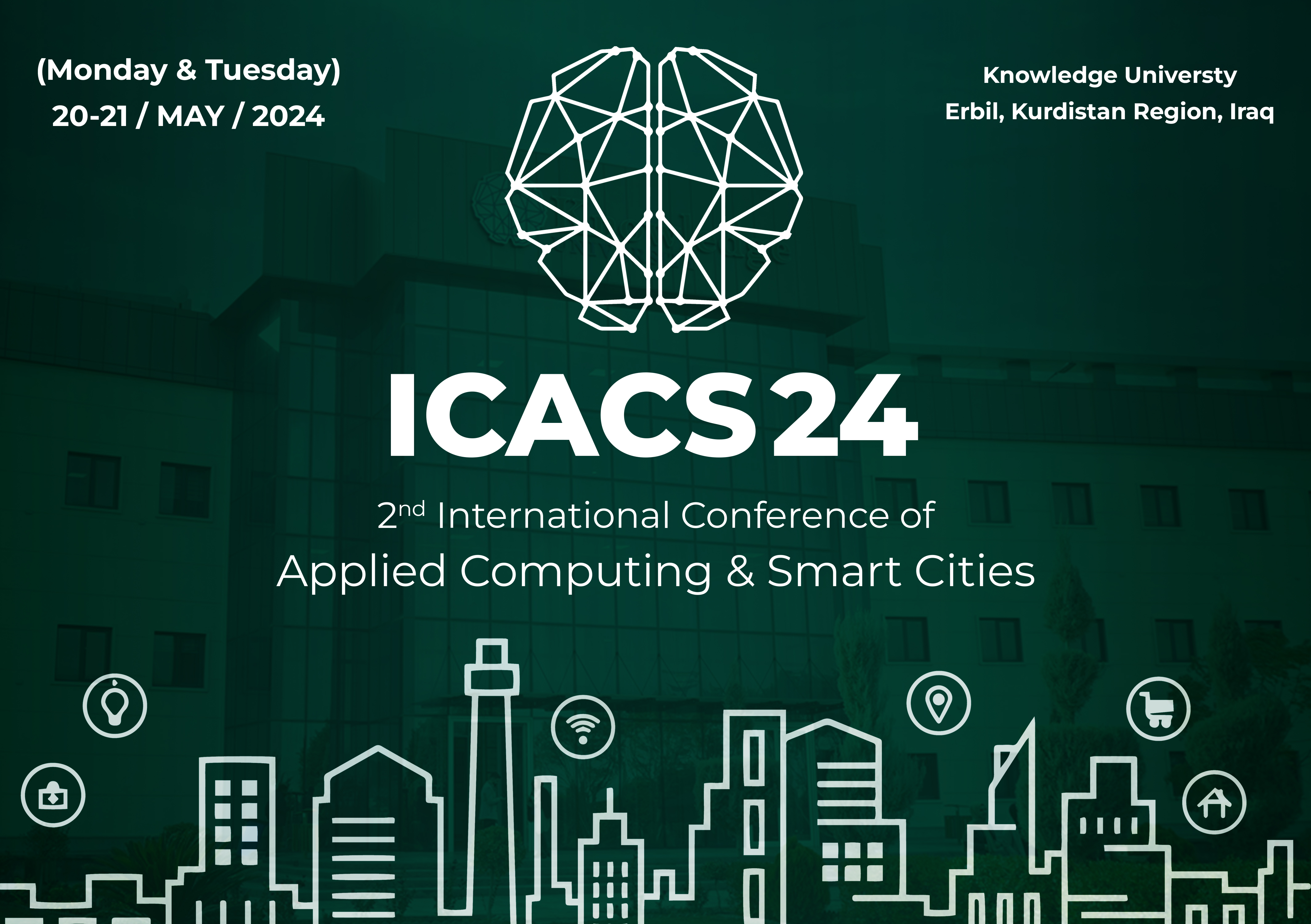 ICACS24: The 2nd International Conference of Applied Computing & Smart Cities