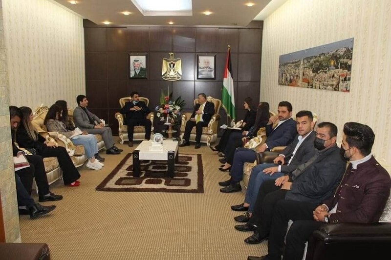 International Relations Students Visiting the Palestinian Consulate