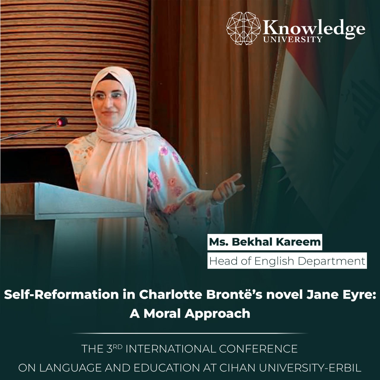 Head of English Language Teaching Department Publishes Article at International Conference on Language and Education