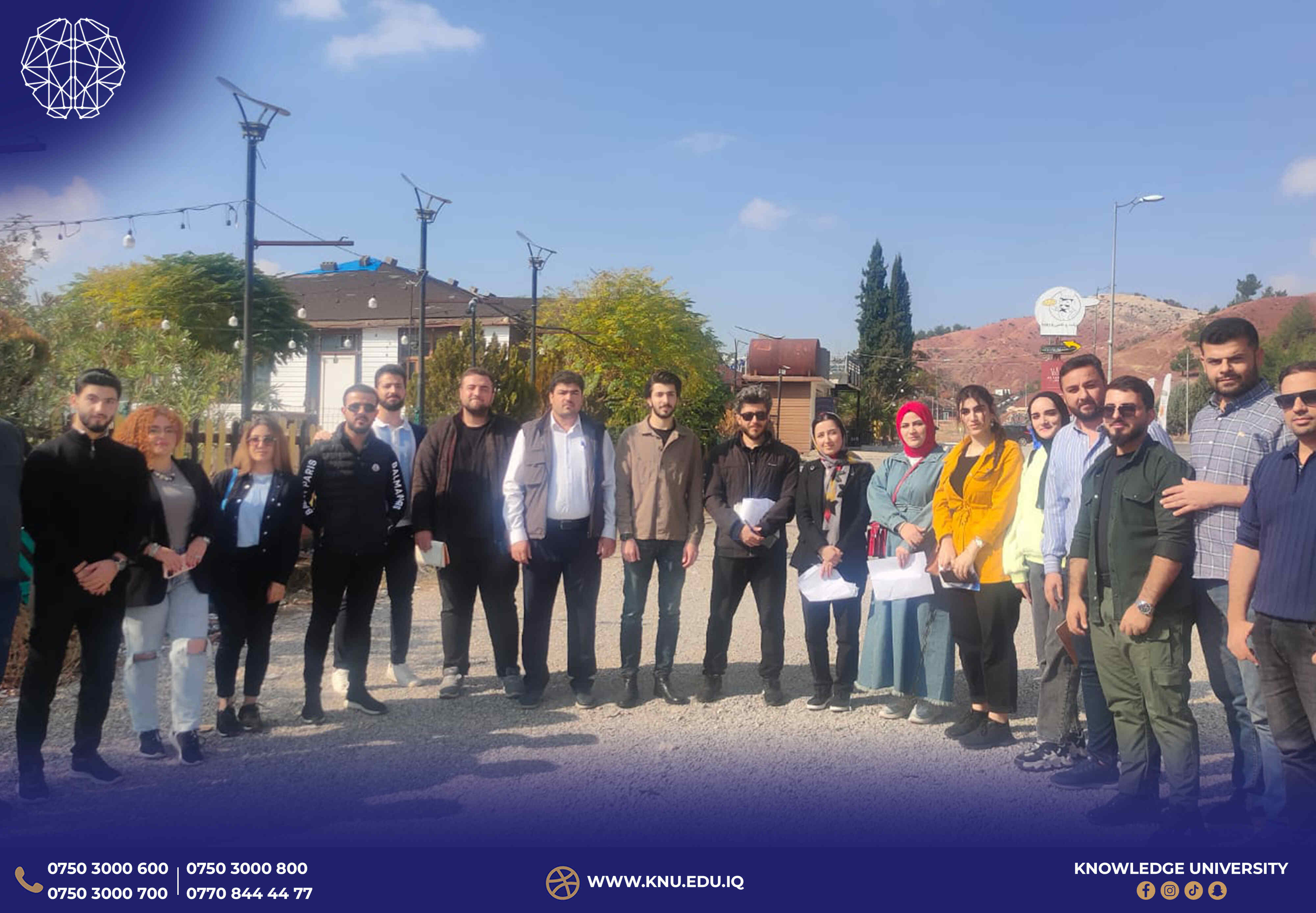 Petroleum Engineering Students Embark on Geological Field Trip to Shaqlawa