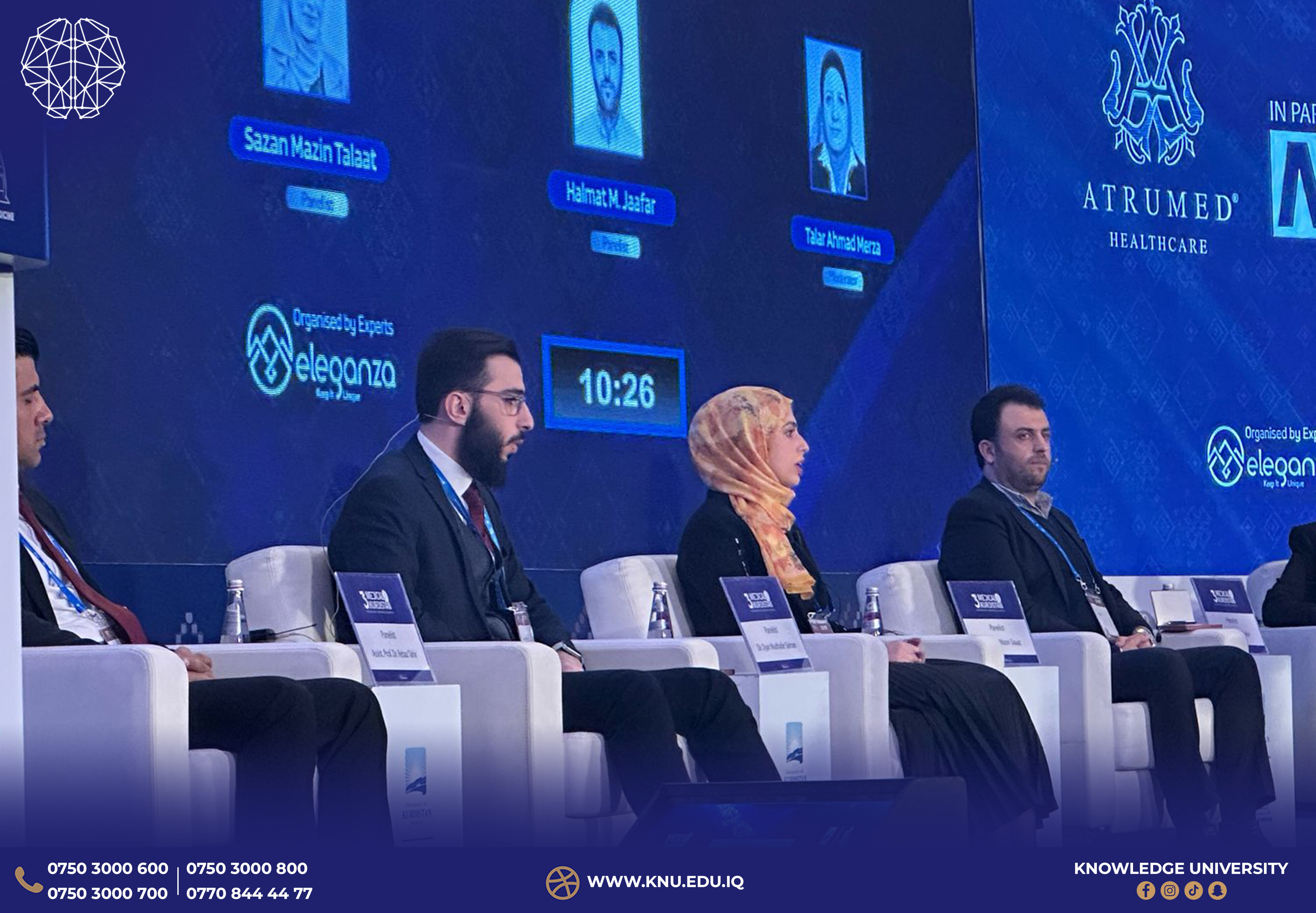 College of Pharmacy Member Joins Panel at 3rd International Medical Kurdistan Conference