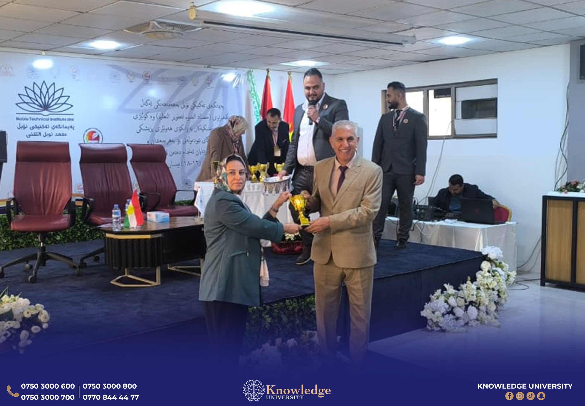 Knowledge University Professor Wins First Prize at International Scientific Exhibition